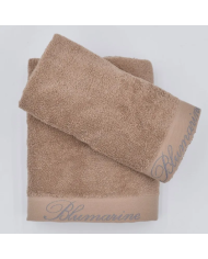 Set asciugamani 1+1 Diagonal di Liu Jo in Spugna