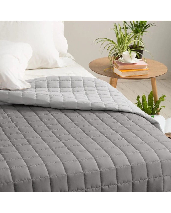 Copriletto trapuntato matrimoniale Caleffi Modern doubleface