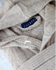 Accappatoio con cappuccio Caleffi Minorca