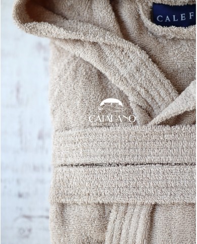 Accappatoio con cappuccio Caleffi Minorca