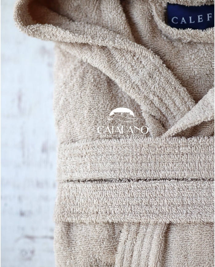 Accappatoio con cappuccio Caleffi Minorca