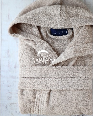 Accappatoio con cappuccio Caleffi Minorca