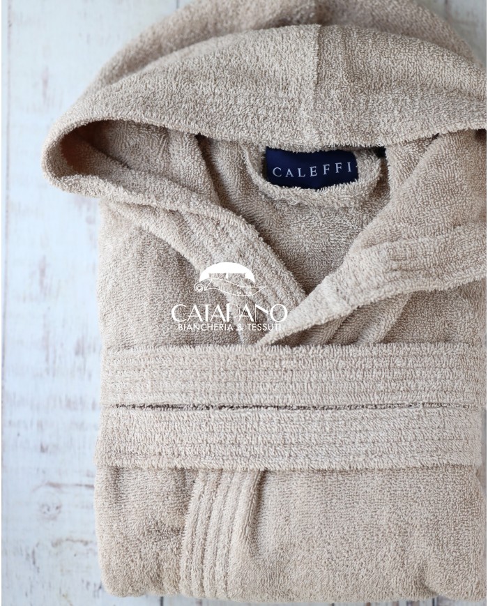 Accappatoio con cappuccio Caleffi Minorca
