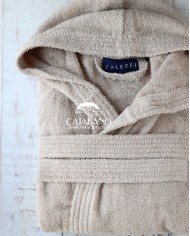 Accappatoio con cappuccio Caleffi Minorca