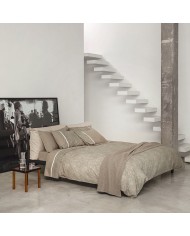 Copriletto trapuntato matrimoniale Finiseta Dondi raso di cotone