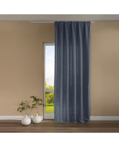 Tessuto al metro tela per arredamento Corsica altezza 290 blu