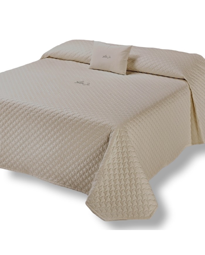 Copriletto trapuntato matrimoniale tinta unita Liu Jo serie basico