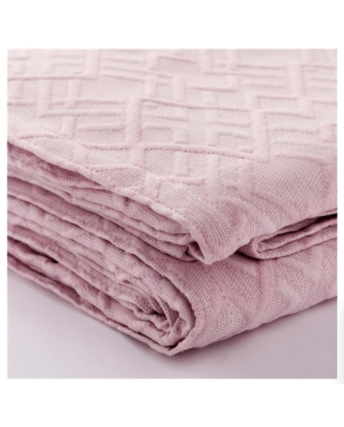 Copriletto letto singolo matelassè modello Eliana