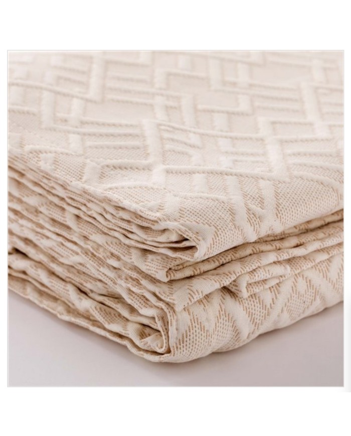 Copriletto letto singolo matelassè modello Eliana