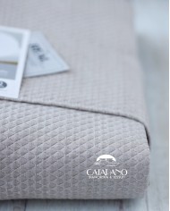 Copriletto matelessè letto singolo in tinta unita Real