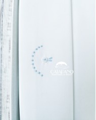 Completo lenzuola culla lettino ricamato a mano Elite pour le Bebè 85346