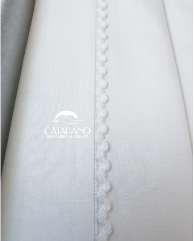 Completo lenzuola culla passeggino ricamato a mano Elite pour le Bebè 45348