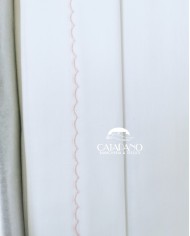 Completo lenzuola culla passeggino ricamato a mano Elite pour le Bebè 45243