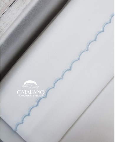 Completo lenzuola culla passeggino ricamato a mano Elite pour le Bebè 45243