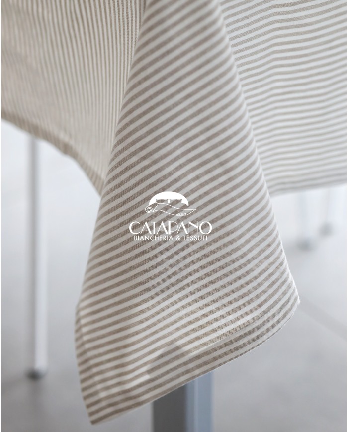 Tovaglia 100% cotone Paloma 12 posti 140x240