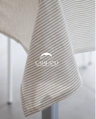 Tovaglia 100% cotone Paloma 12 posti 140x240