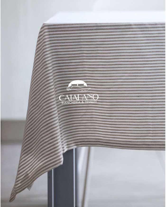 Tovaglia 100% cotone Paloma 12 posti 140x240